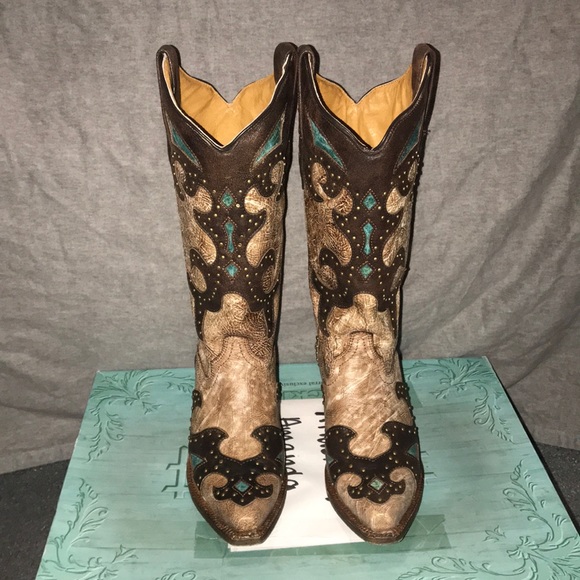 Corral Shoes - Women's Corral El Paso Cowboy Boot Corral Shoes - Women's Corral El Paso Cowboy Boot